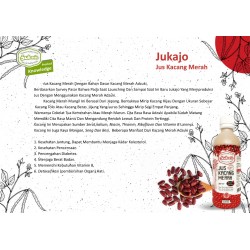 Jukajo - Kacang Merah Adzuki Original Jepang (Thailand) 220ml