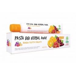 Pasta Gigi Herbal Anak Rasa Tutty Fruity HNI HPAI 50gr